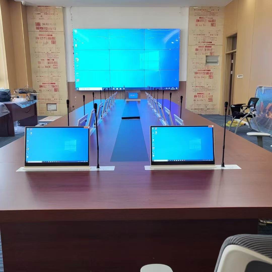 Papír nélküli konferencia rendszer monitor lift telepítési esetei