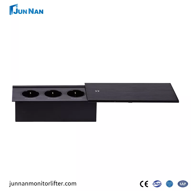 Felbukkanó aljzat intelligens dugó USB-vel és vezeték nélküli töltéssel WiFi Power Outlet